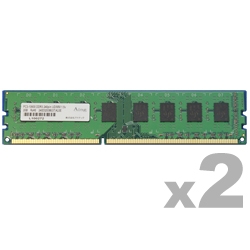 DDR3-1066 240pin UDIMM 2GB×2 ADS8500D-2GW