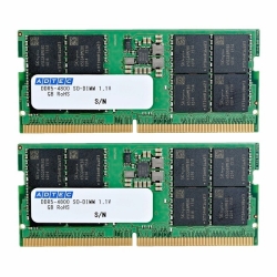 DDR5-4800 SODIMM 32GB×2 ADS4800N-32GW