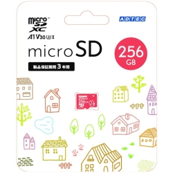 microSDXCJ[h 256GB UHS-I U3 V30 A1 ADC-MZTX256G/U3