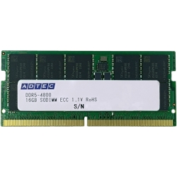 DDR5-4800 SO-DIMM ECC 32GBx2 2Rx8 ADS4800N-E32GDBW