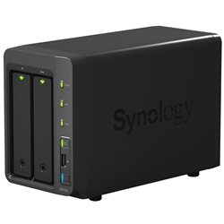 【クリックで詳細表示】Synology 2ベイNASエンクロージャー DiskStation DS713＋