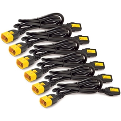 Power Cord Kit (6 ea) Locking C13 to C14 0.6m AP8702S-WW