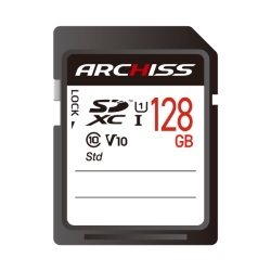 SDXC Card 128GB UHS-1 Class10 pbP[W AS-128GSD-SU1