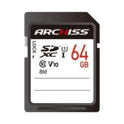 SDXC Card 64GB UHS-1 Class10 pbP[W AS-064GSD-SU1