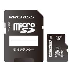 microSDXC Card 64GB UHS-1 Class10 SDϊA_v^[t pbP[W AS-064GMS-SU1