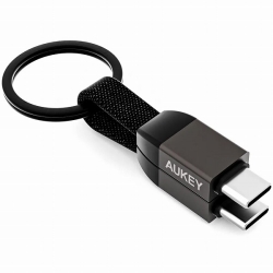P[u Circlet Series [USB Type-C to USB Type-C] 10cm ubN CB-CC16-BK