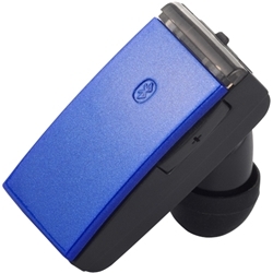 【クリックで詳細表示】ヘッドセット Bluetooth3.0＋EDR対応 超小型 CVC搭載 ブルー BSHSBE18BL