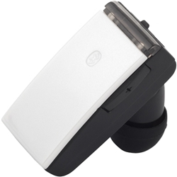 【クリックで詳細表示】ヘッドセット Bluetooth3.0＋EDR対応 超小型 CVC搭載 ホワイト BSHSBE18WH
