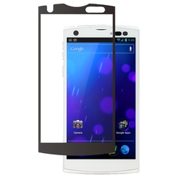 【クリックで詳細表示】ARROWS V F-04E用 液晶保護フィルム イージーフィット/光沢 ブラック BSEFGF04EBK