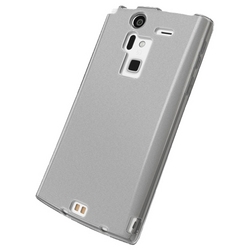 【クリックで詳細表示】ARROWS V F-04E用 ソフトケース 液晶保護フィルム付 クリア BSMPF04ETCR