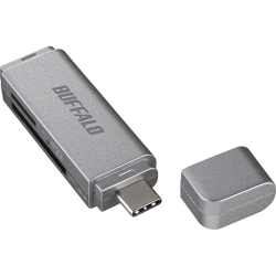 USB3.0 Type-Cڑ J[h[_[ SDp} Vo[ BSCR120U3CSV
