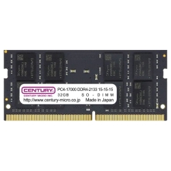 m[gPCp PC4-17000/DDR4-2133 32GB 260pin Unbuffered_Non-ECC_SO-DIMM 1.2v { 2rank CB32G-SOD4U2133