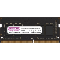 m[gp PC4-25600/DDR4-3200 32GB kit(16GBx2) 260pin SODIMM 1Rank 1.2v { CB16GX2-SOD4U3200H