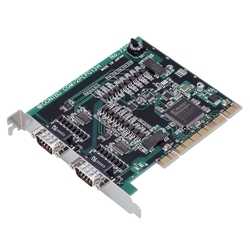 【クリックで詳細表示】PCI対応 絶縁型RS-232C 2chシリアルI/Oボード COM-2P(PCI)H