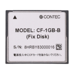 【クリックで詳細表示】コンパクトフラッシュ 4GB (FIX DISK仕様) CF-4GB-B