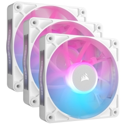PCP[Xt@ iCUE LINK RX120 RGB White Triple Fan Kit CO-9051022-WW