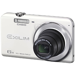 【クリックでお店のこの商品のページへ】カシオ計算機 EXILIM デジタルカメラ EXILIM EX-ZS26 ホワイト EX-ZS26WE