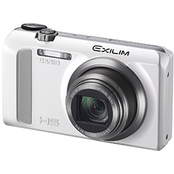【クリックでお店のこの商品のページへ】デジタルカメラ HIGH SPEED EXILIM EX-ZR500 ホワイト EX-ZR500WE