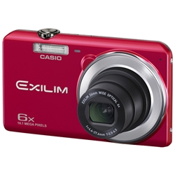 【クリックで詳細表示】デジタルカメラ EXILIM EX-ZS27 レッド EX-ZS27RD