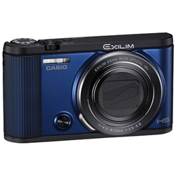 【クリックで詳細表示】デジタルカメラ HIGH SPEED EXILIM EX-ZR1600 ブルー EX-ZR1600BE
