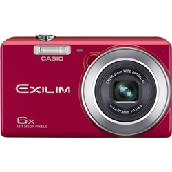 【クリックで詳細表示】デジタルカメラ EXILIM EX-ZS28 レッド EX-ZS28RD