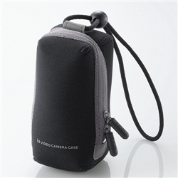 【クリックで詳細表示】コンパクトデジタルビデオカメラケース/コンパクトタイプ(ブラック) DVB-013BK