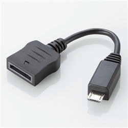 【クリックで詳細表示】スマートフォン用Micro-USB変換アダプタ(docomo/SoftBank用) MPA-FSMB