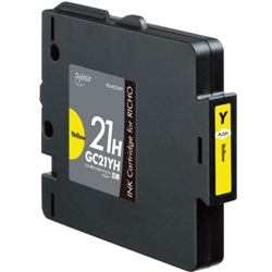 【クリックで詳細表示】プレジール汎用インク/リコー/GC21YH互換 PLE-RC21HY