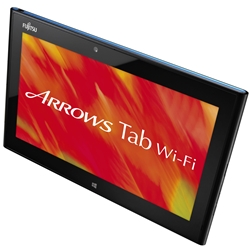 【クリックでお店のこの商品のページへ】ARROWS Tab Wi-Fi QH55/J グレースブラック FARQ55J