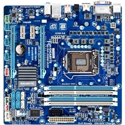 【クリックで詳細表示】マザーボード Intel Z68/LGA1155/MicroATX GA-Z68M-D2H