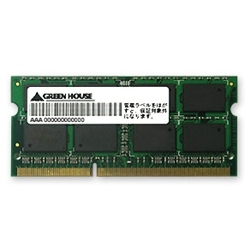 MACm[gp PC3-8500 204pin DDR3 SDRAM SO-DIMM 4GB GH-DAT1066-4GB