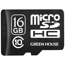 【クリックでお店のこの商品のページへ】microSDHCカード 16GB クラス10 ＋データ復旧サービス GH-SDMRHC10DA-16G
