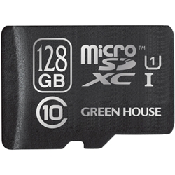 【クリックでお店のこの商品のページへ】microSDXCカード UHS-I U1 クラス10 128GB GH-SDMRXCUB128G