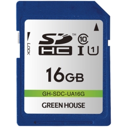 SDHC[J[h UHS-I NX10 16GB GH-SDC-UA16G