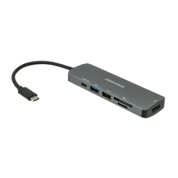 PD 60WΉ USB Type-ChbLOXe[V HDMI 4KΉ GH-MHC6A-SV