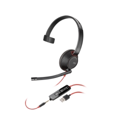 Poly Blackwire 5210 Monaural USB-A Headset 80R98AA