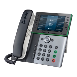 Poly Edge E550 IP Phone and PoE-enabled 82M91AA