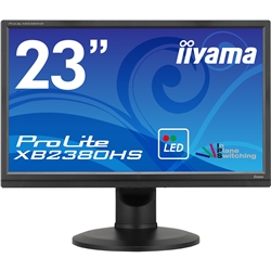 【クリックでお店のこの商品のページへ】iiyama 23型ワイド液晶ディスプレイ IPS LED 昇降スタンド搭載 ProLite XB2380HS XB2380HS-B1