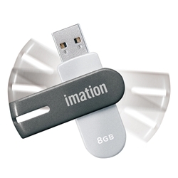 【クリックで詳細表示】USBフラッシュメモリ 8GB 暗号化ソフト搭載 シルバー UFDNFE8GSL