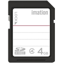【クリックでお店のこの商品のページへ】SDHCカード 4GB 罫線入りラベル CLASS4 SDH4G4RLA