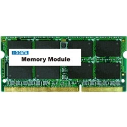 【クリックで詳細表示】ノートPC用 PC3-10600(DDR3-1333) S.O.DIMMメモリーモジュール 4GB SDY1333-4G/EC
