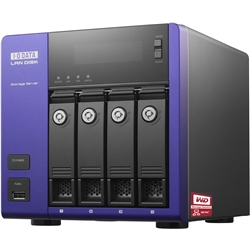 【クリックでお店のこの商品のページへ】WD社 Red搭載 Windows Storage Server 2008 R2 Workgroup Edition 4ドライブNAS 8TB HDL-Z4WS8C
