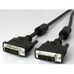 【クリックで詳細表示】DVI接続デュアルリンクケーブル 3m DVIP/DVIP-D03BK