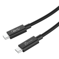 USB4 Gen3 USB-C to C t@\P[u(0.8m) JUC28L08