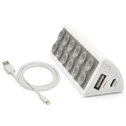 【クリックで詳細表示】Energizer Power Stand PS2800 White with Lightning Cable PS2800WH-L