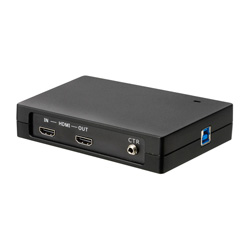 【クリックでお店のこの商品のページへ】USB3.0接続 フルハイビジョン対応 HDMIビデオキャプチャーユニット MonsterX U3.0R SK-MVXU3R