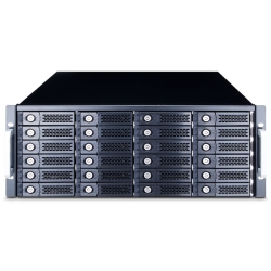4U 24bay SAS 12G JBOD Expander 1 upward link miniSAS port y dual downware cascade miniSAS portst 650W 璷 PSU NetStor NS385S-8028