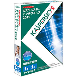 【クリックで詳細表示】カスペルスキー アンチウイルス 2012 1年1台ツインパック KL1144JBAFS201