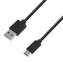 USB[d&P[u 1.2m A-C BK AJ-573