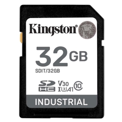 32GB SDHC Industrial -40 to 85 C10 UHS-I U3 V30 A1 pSLC SDIT/32GB